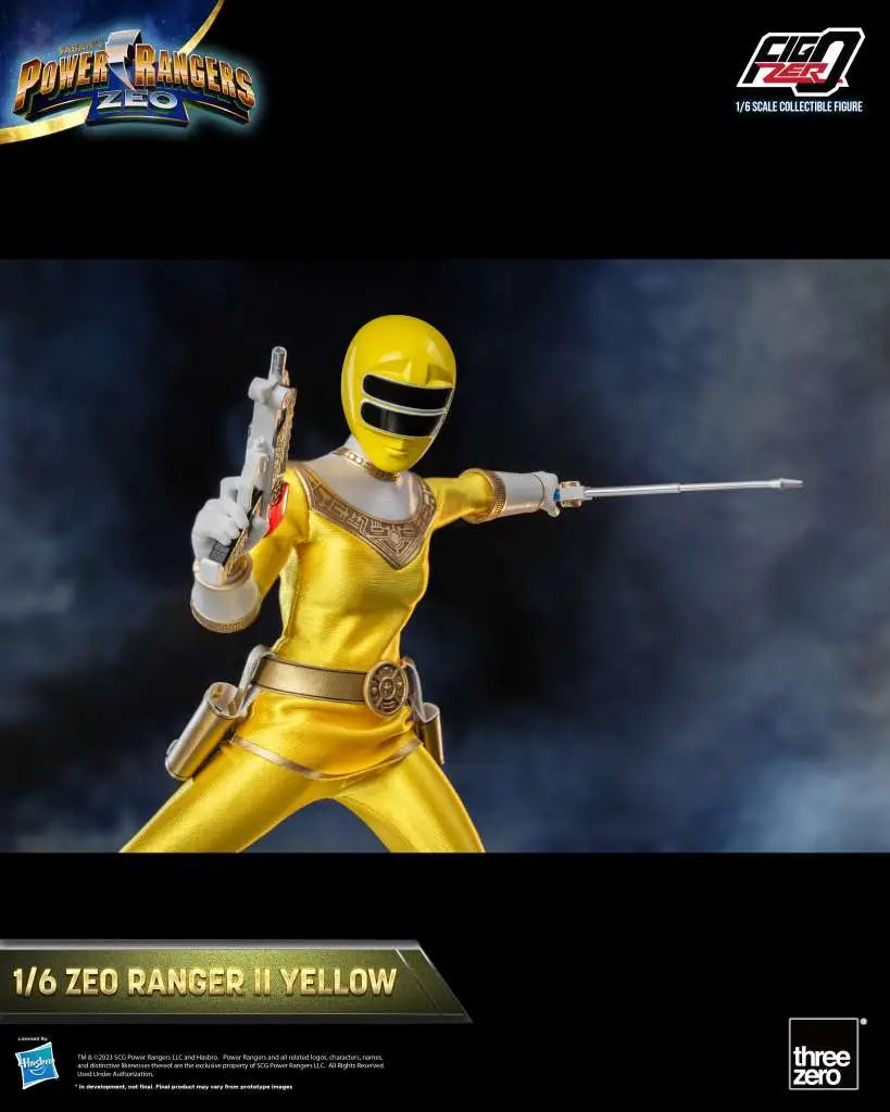 POWER RANGERS ZEO RANGER II YELLOW   1/6 Figura