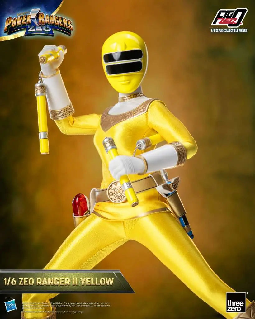 POWER RANGERS ZEO RANGER II YELLOW   1/6 Figura