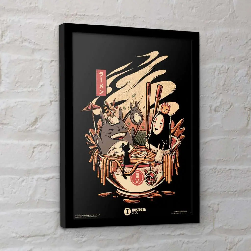 ILUSTRATA RAMEN POOL PARTY COLLECTOR PRINT Frikytopia