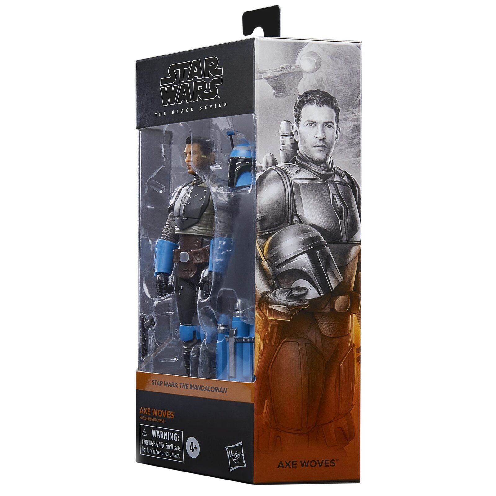 Figura hasbro star wars the mandalorian axe woves