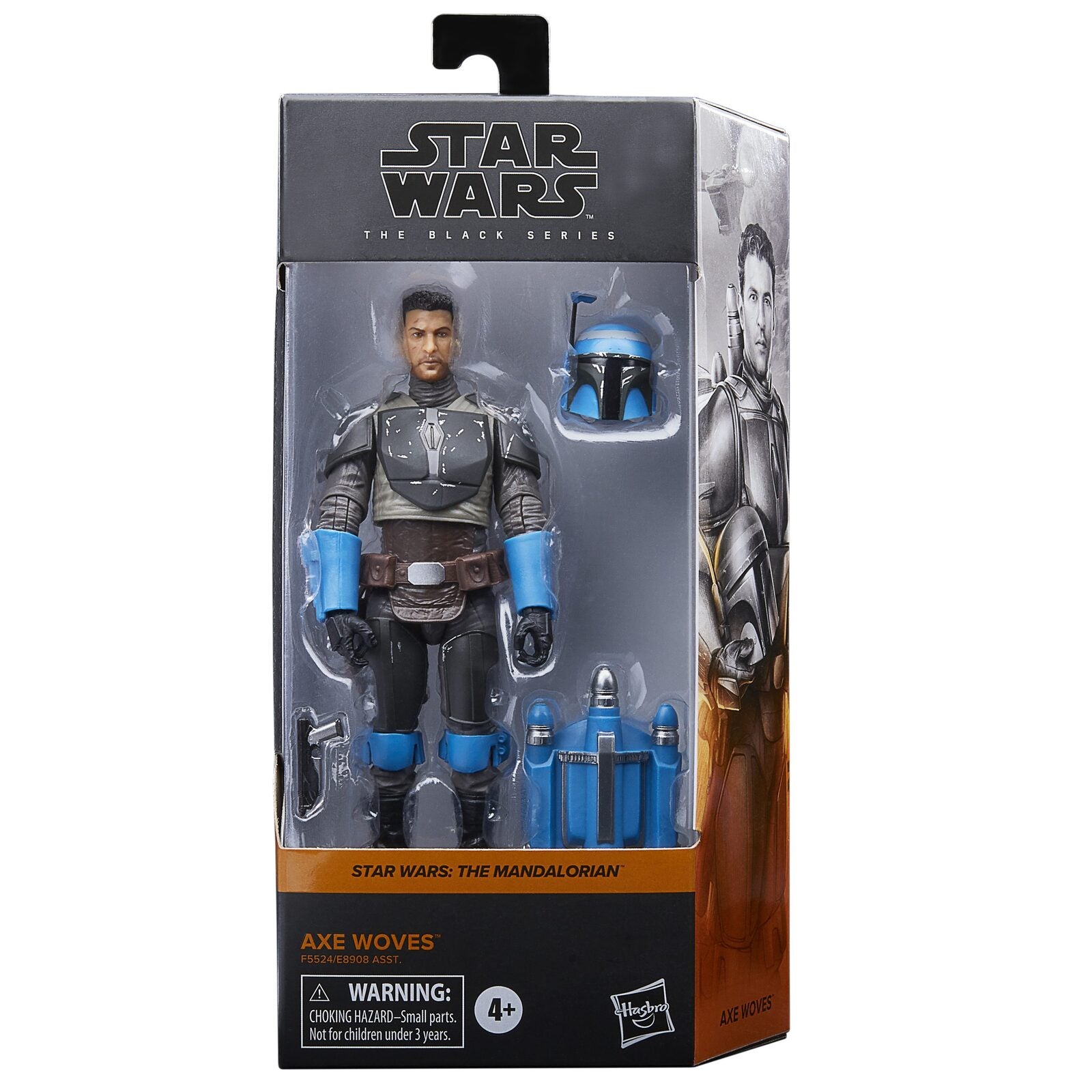 Figura hasbro star wars the mandalorian axe woves