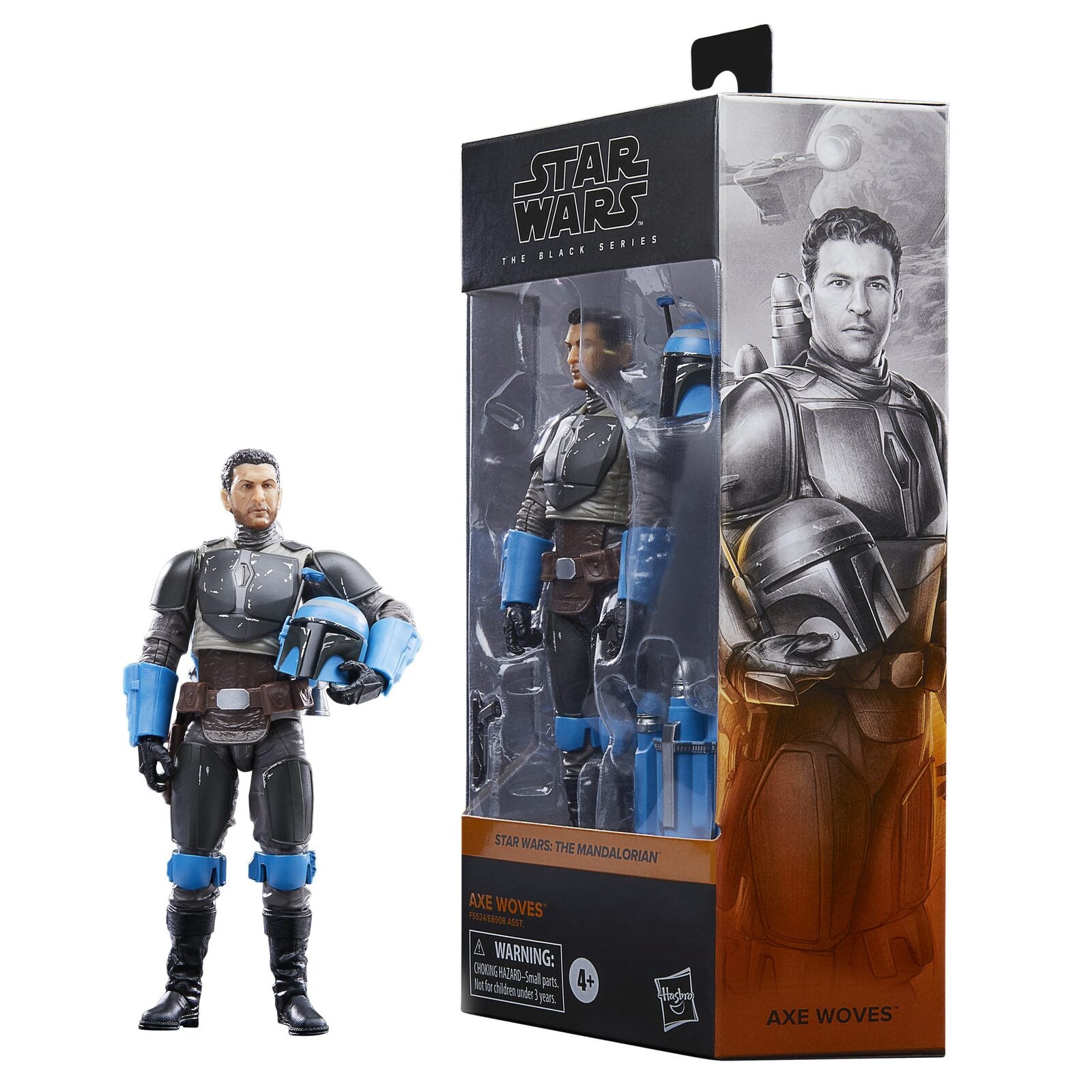 Figura hasbro star wars the mandalorian axe woves