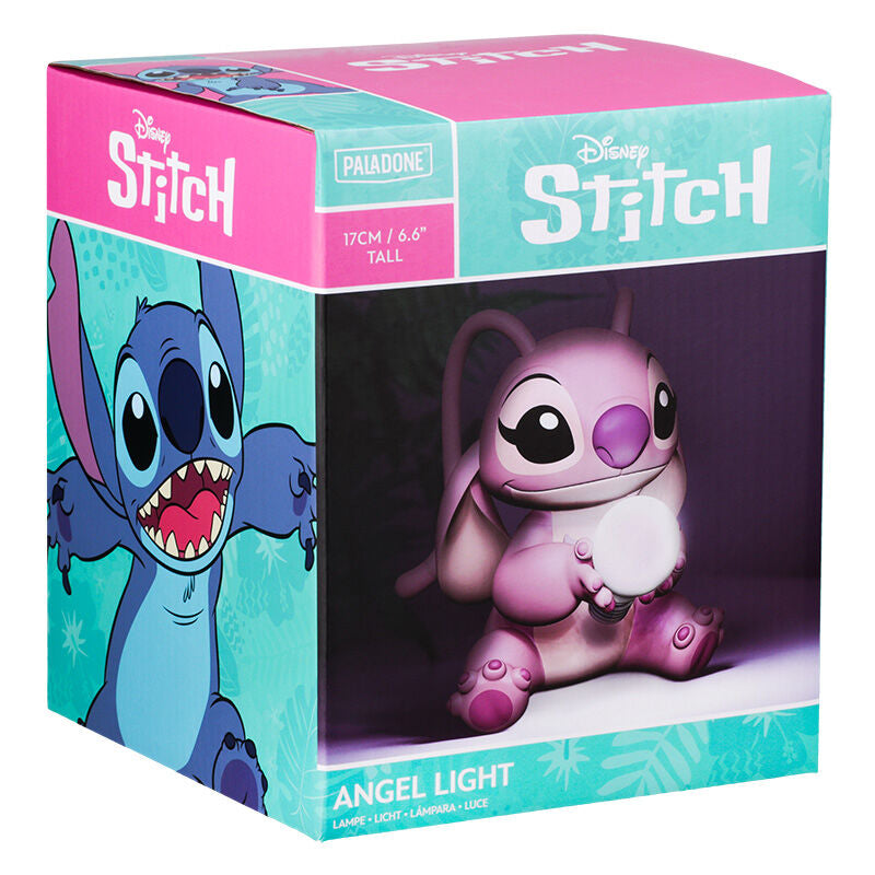 Lilo Stitch Lampara Angel 16 cm