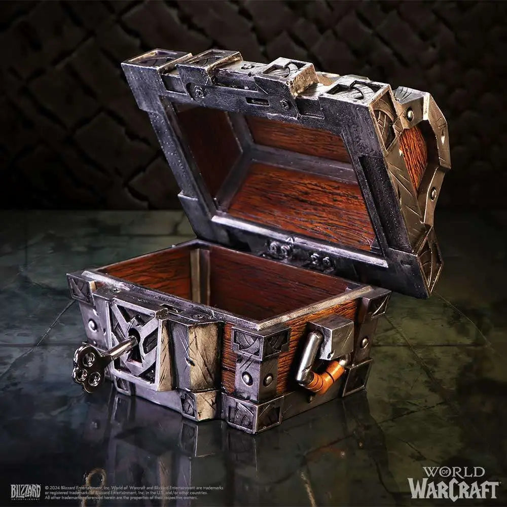 World of Warcraft Bote de almacenamiento Treasure Chest 13 cm
