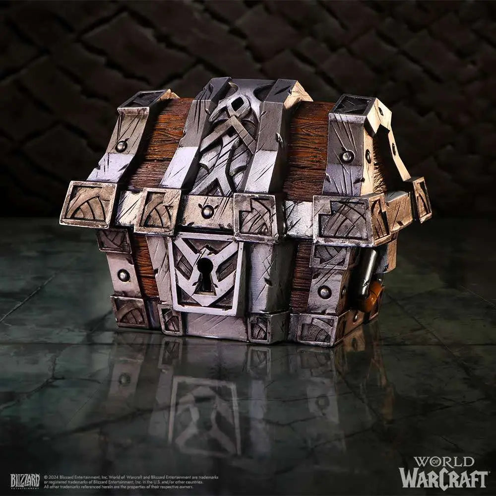 World of Warcraft Bote de almacenamiento Treasure Chest 13 cm