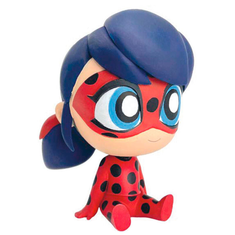 Figura hucha plastoy lady bug miracolous lady bug chibi Frikytopia