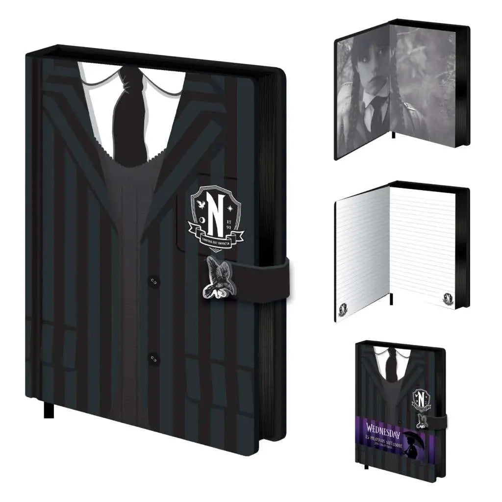 WEDNESDAY UNIFORM A5 PREMIUM Libreta Frikytopia