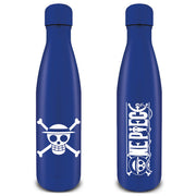 Botella metalica pyramid one piece sombrero de paja