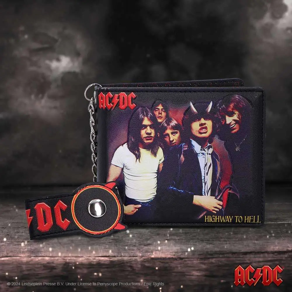 ACDC HIGHWAY TO HELL ARTWORK WALLET Frikytopia