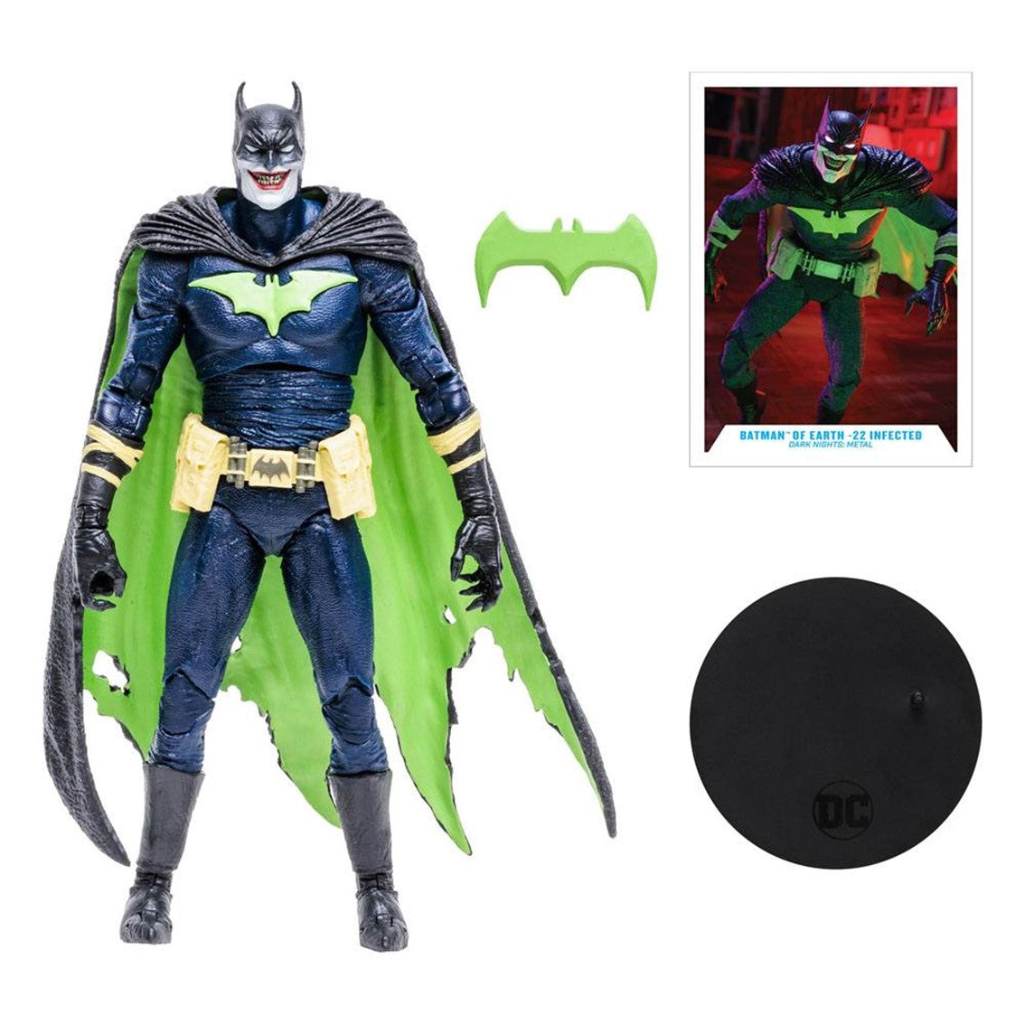 Figura mcfarlane toys dc multiverse batman of earth 22 infected