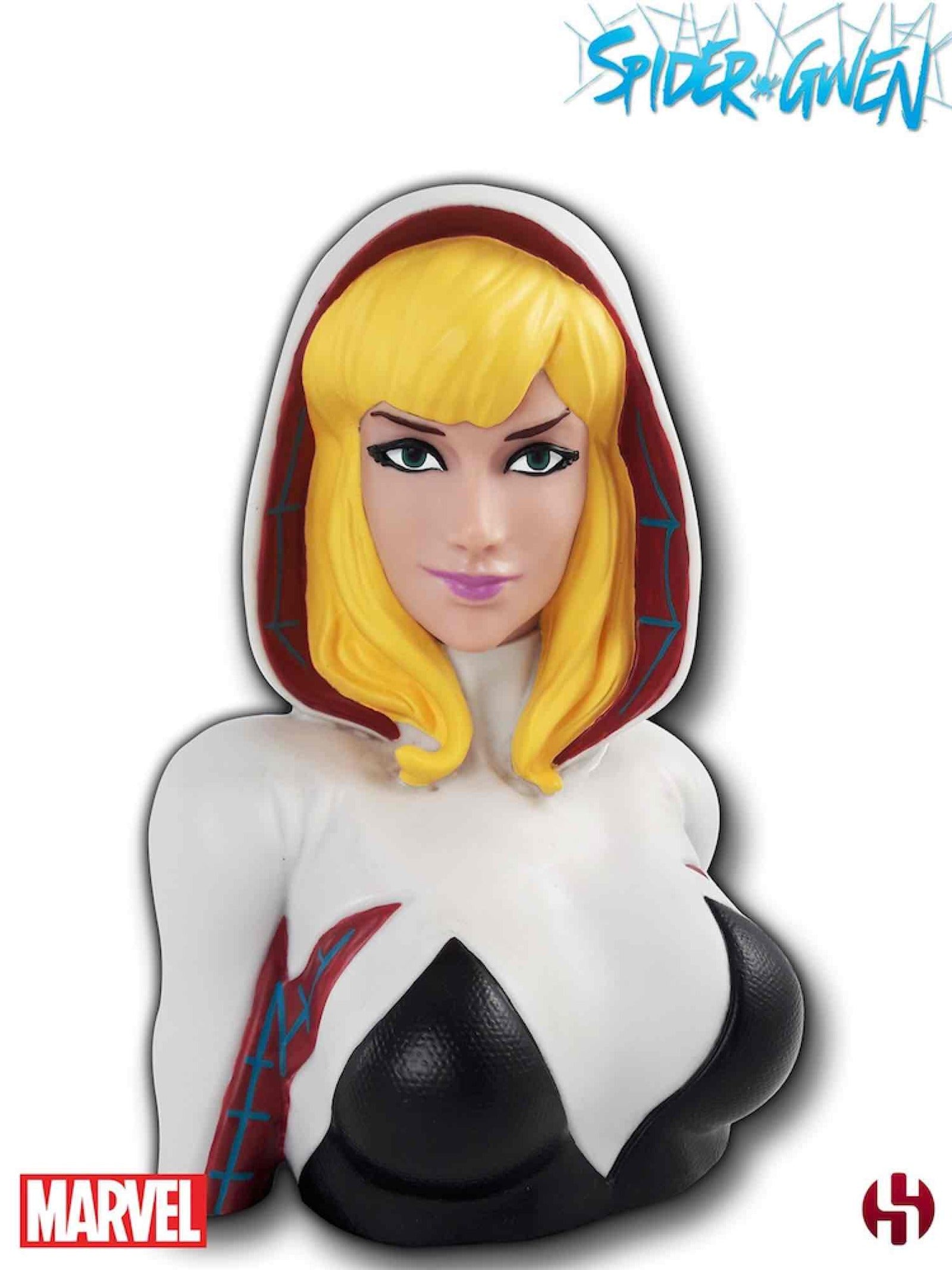 Figura hucha semic studios marvel spiderman spider gwen deluxe