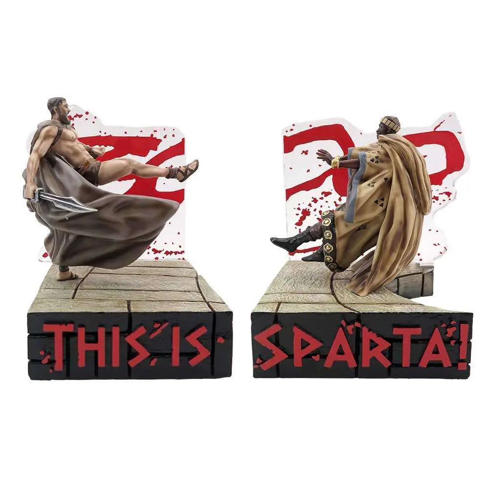 300 THIS IS SPARTA BATTLE BOOKENDS Frikytopia