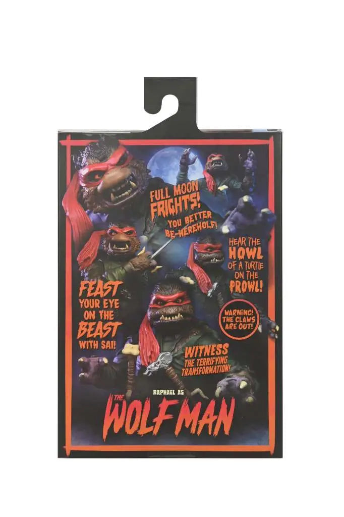 Universal Monsters x Teenage Mutant Ninja Turtles Figura Ultimate Raphael as The Wolfman 18 cm