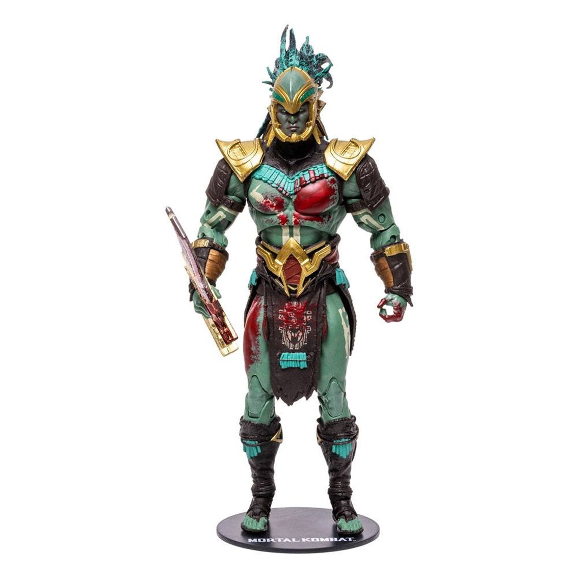 Figura mcfarlane toys mortal kombat kotal kahn sangriento Frikytopia