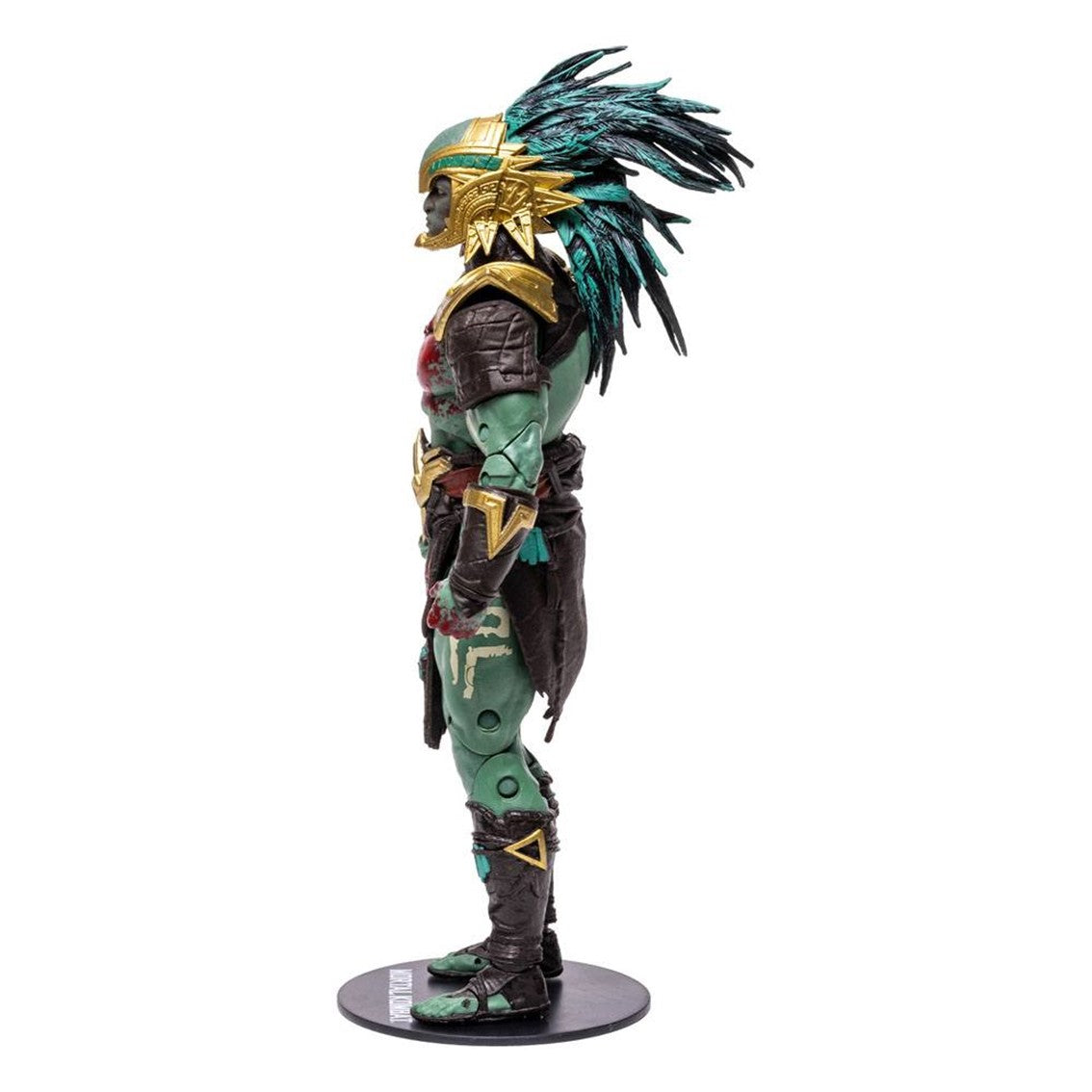 Figura mcfarlane toys mortal kombat kotal kahn sangriento