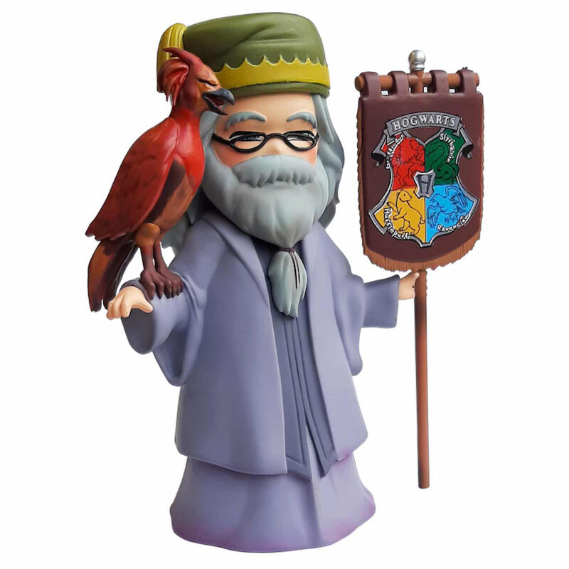 Figura plastoy harry potter albus dumbledore fenix estandarte hogwarts Frikytopia