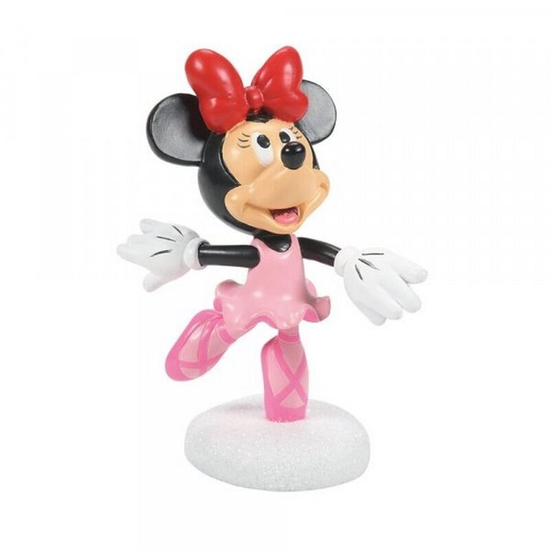 Figura enesco disney mickey minnie minnie bailarina