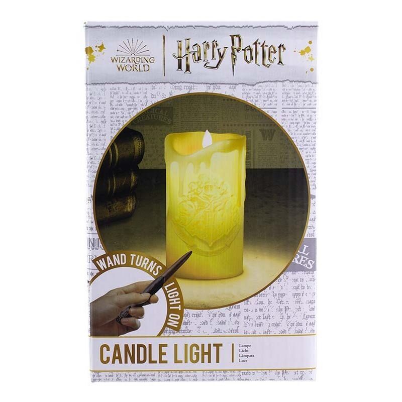 Lampara Vela con mando remoto Varita Harry Potter 15cm Frikytopia