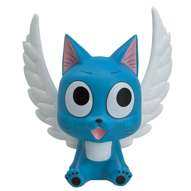 Figura hucha plastoy fairy tail happy alas desplegadas