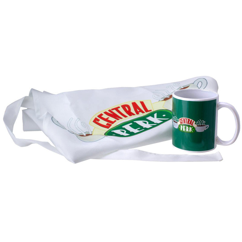 Set regalo taza delantal paladone friends Frikytopia