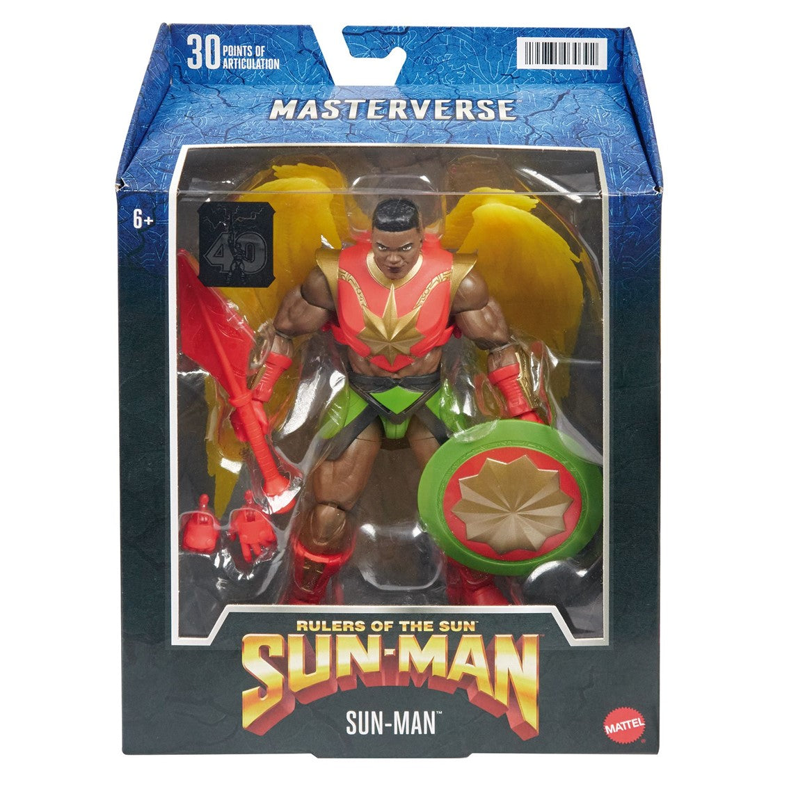 Figura mattel masters of the universe masterverse sun man