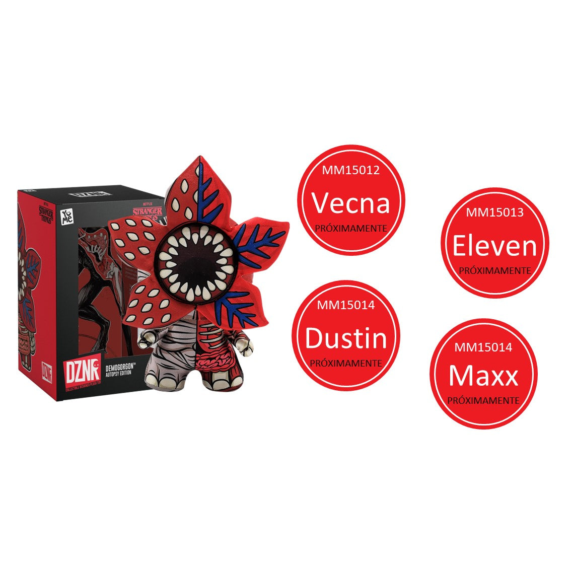 Peluche dznr stranger things 1 unidad aleatoria Frikytopia