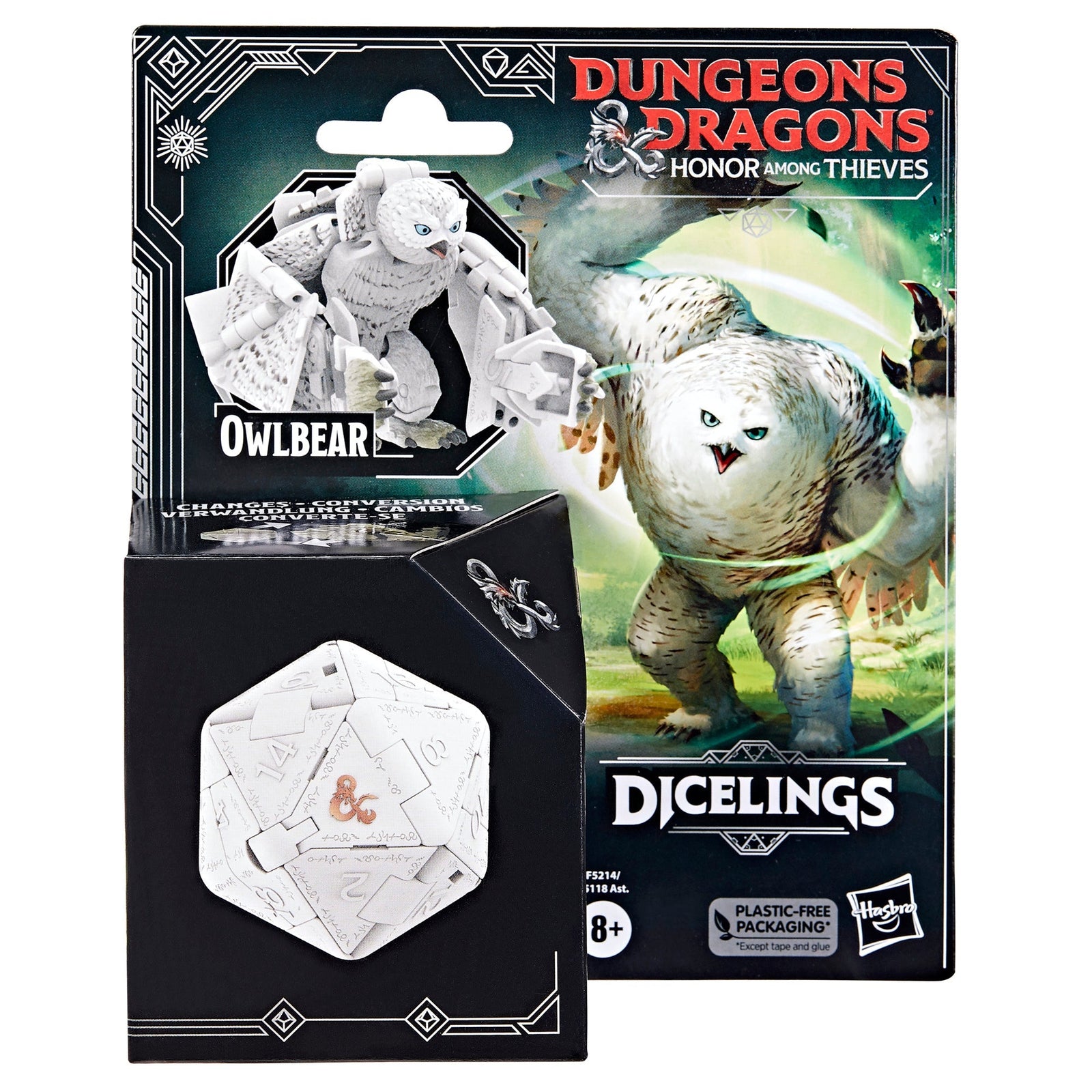 Figura hasbro dicelings dungeons dragons honor among thieves white dragon