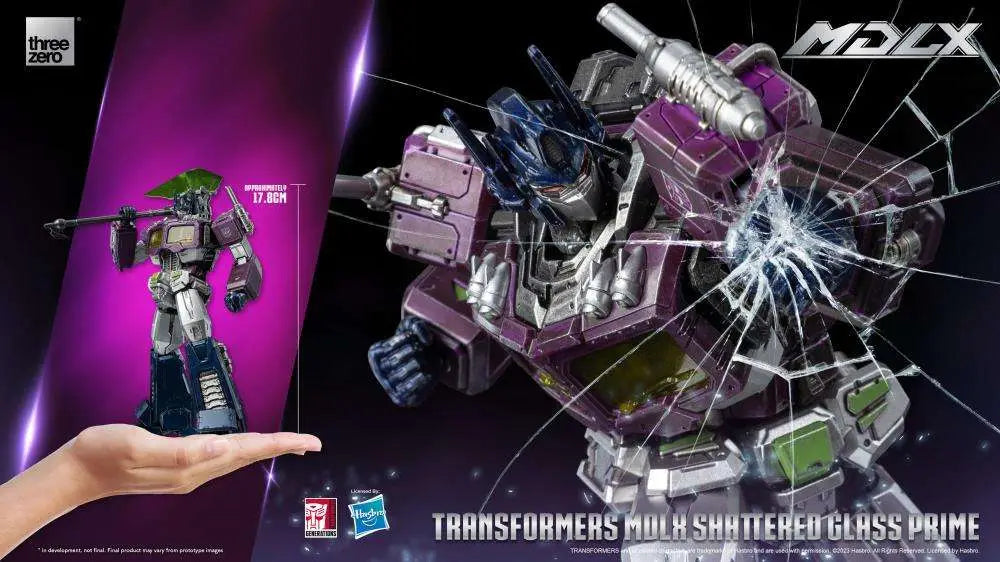 TRANSFORMERS MDLX SHATTERED Vaso OPTIMUS PRIME LTD ED AF