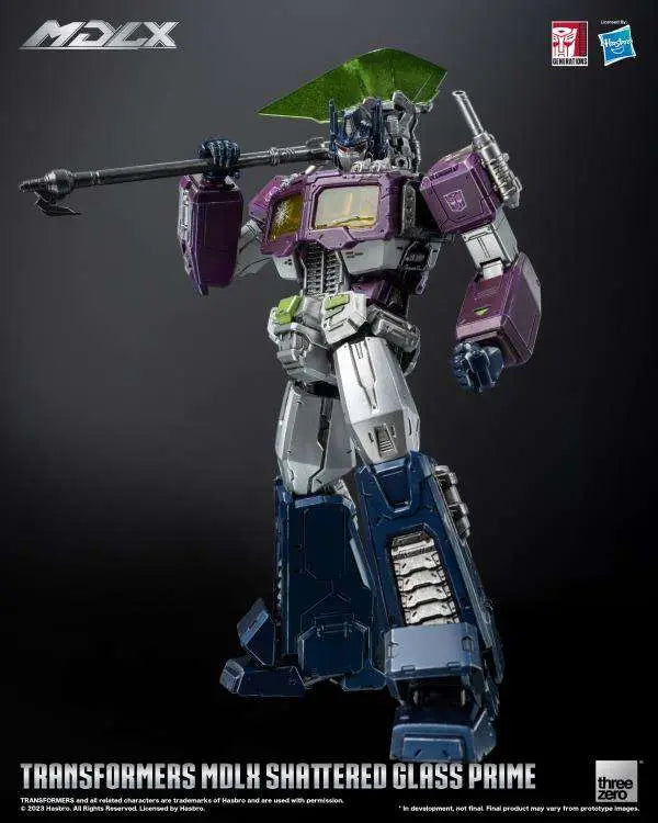 TRANSFORMERS MDLX SHATTERED Vaso OPTIMUS PRIME LTD ED AF