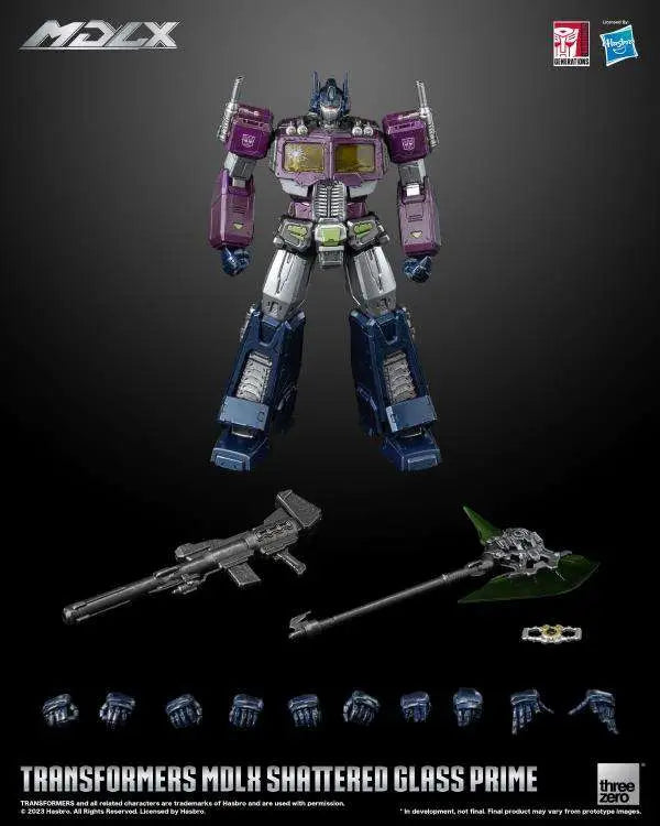 TRANSFORMERS MDLX SHATTERED Vaso OPTIMUS PRIME LTD ED AF