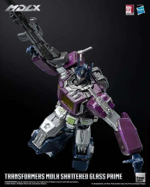 TRANSFORMERS MDLX SHATTERED Vaso OPTIMUS PRIME LTD ED AF