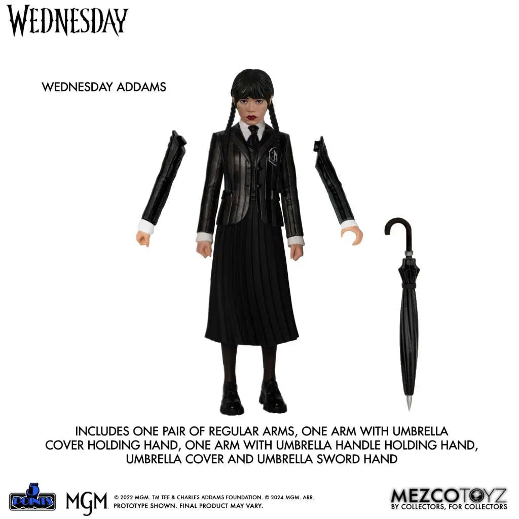 Set 2 figuras Miercoles & Enid Miercoles 9,5cm