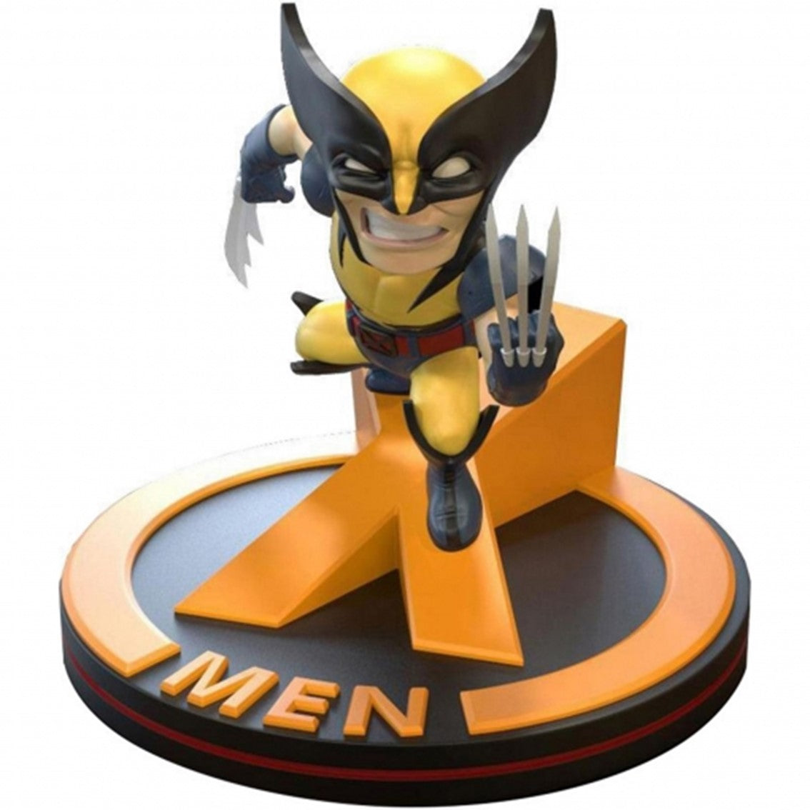 Figura quantum mechanix marvel x men wolverine 10 cm q fig diorama