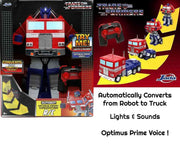TRANSFORMERS GENERATION 1 OPTIMUS PRIME TRANSFORMING TO ROBOT 1/16 REMOTE CONTROL MODE
