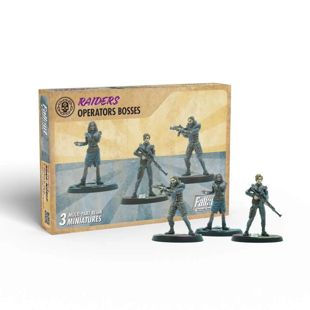 FALLOUT WASTELAND WARFARE NUKA WORLD RAIDERS OPERATORS BOSSES Frikytopia