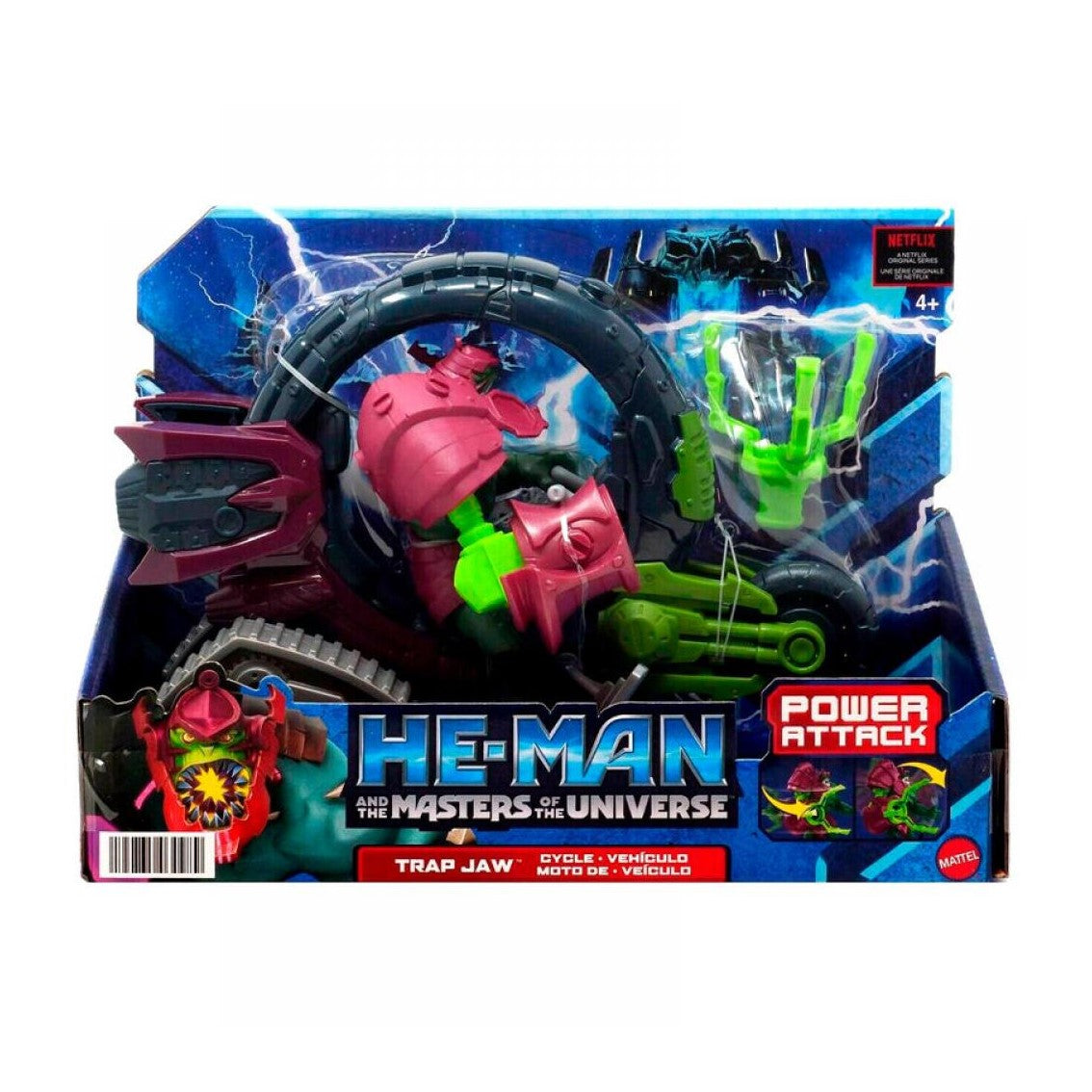 Figura mattel masters of the universe trapjaw moto