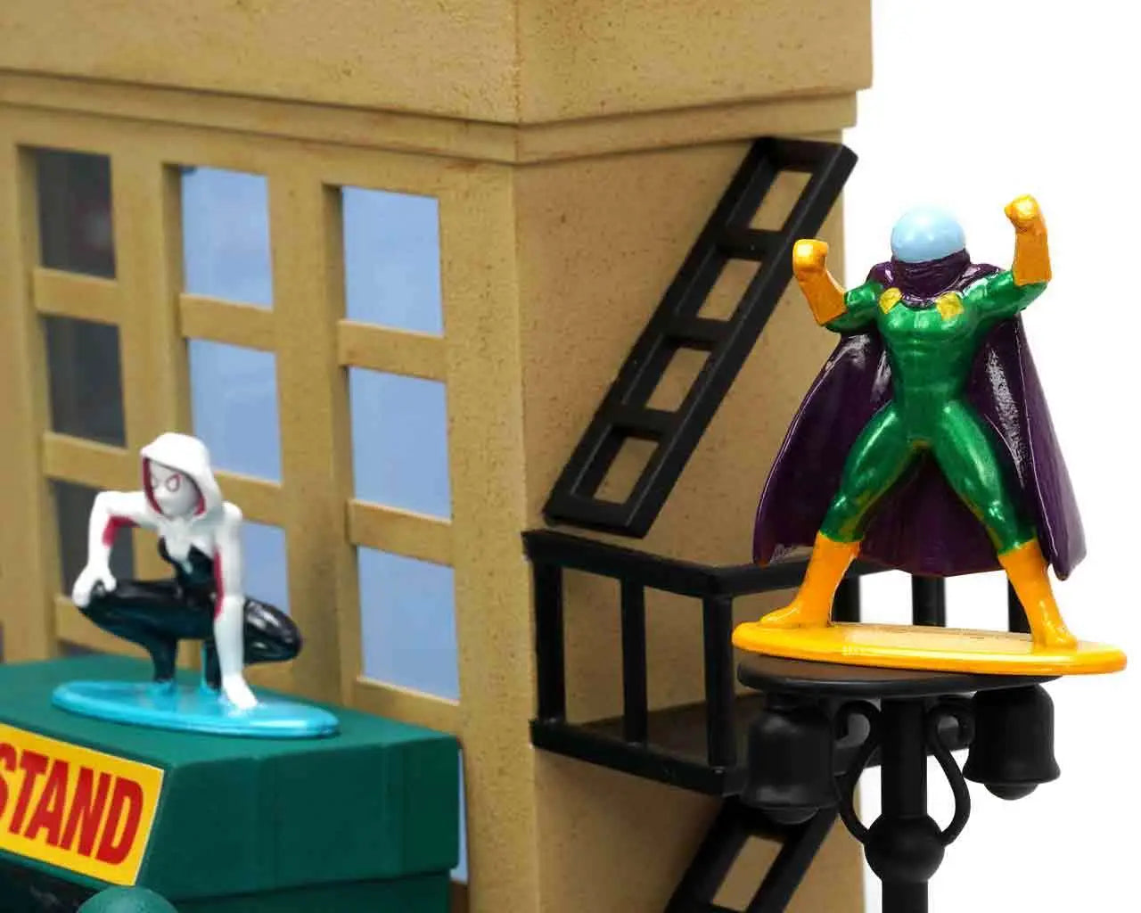 MARVEL SPIDER MAN DAILY BUGLE NANO SCENE DIORAMA
