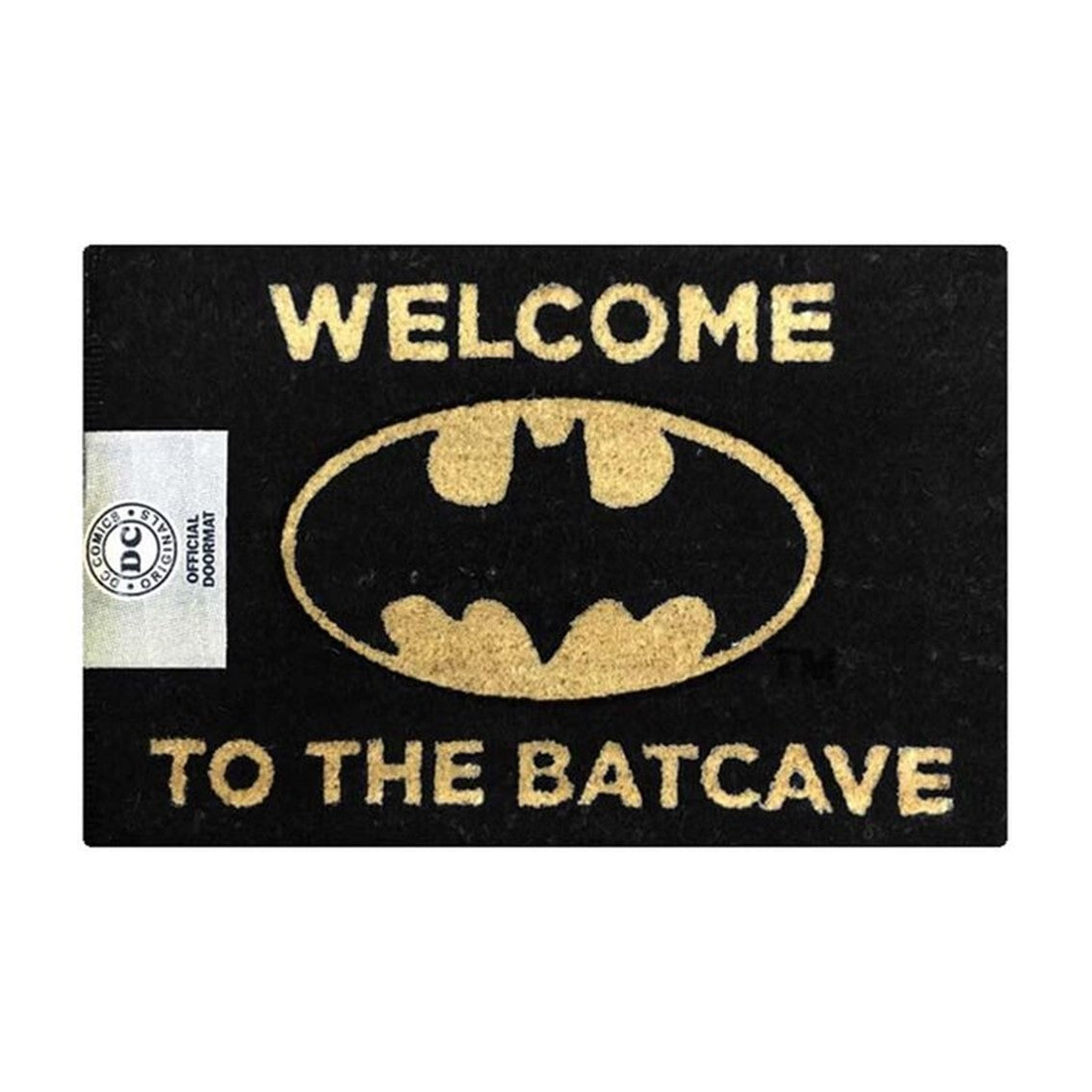 Felpudo pyramid batman welcome to the batcave negro Frikytopia