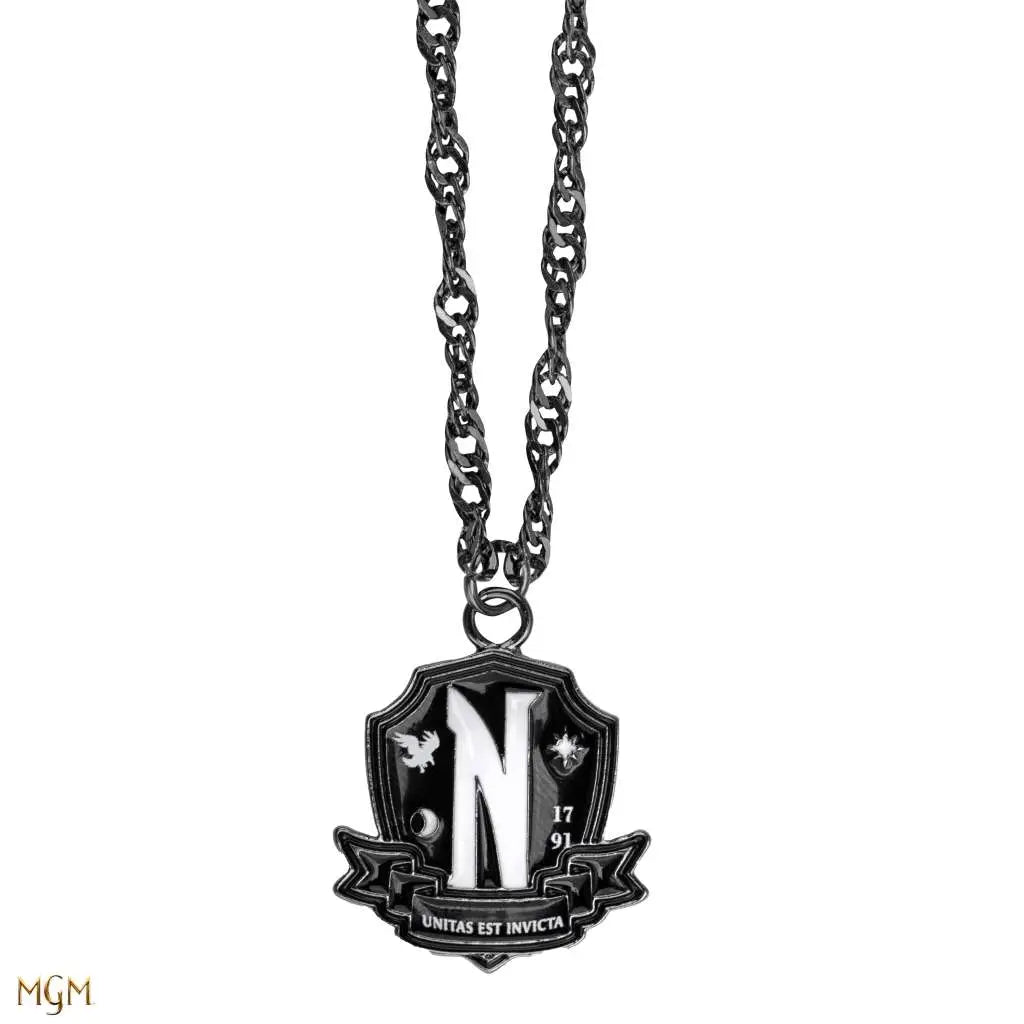 WEDNESDAY NEVERMORE ACADEMY LOCKET Collar Frikytopia