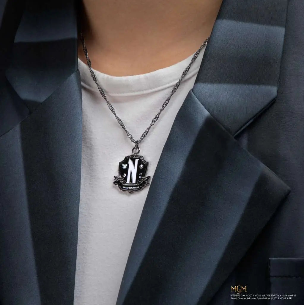 WEDNESDAY NEVERMORE ACADEMY LOCKET Collar