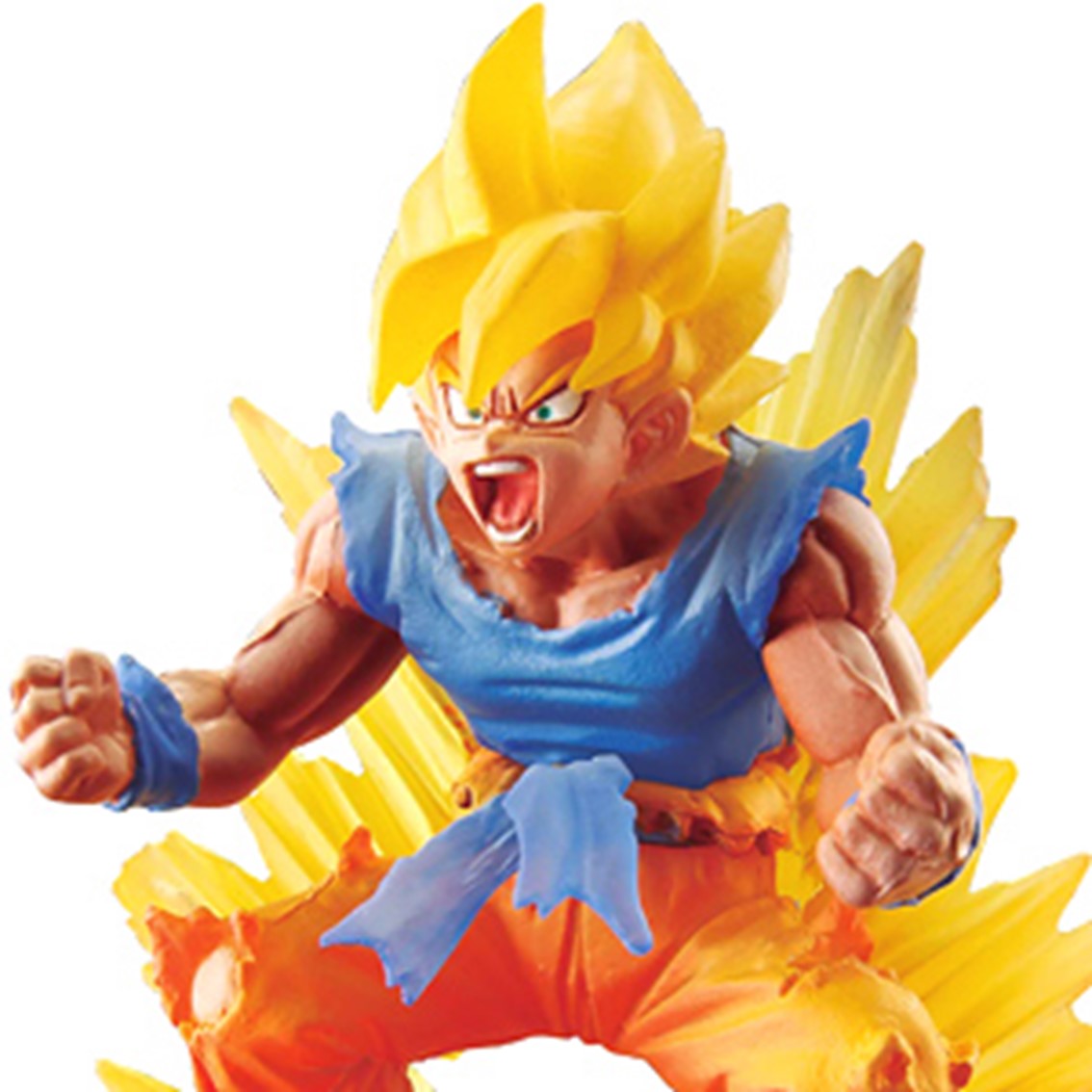 Figura megahouse dragon ball z super saiyan son goku 02 10 cm Frikytopia