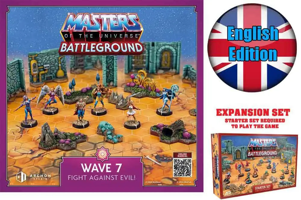 MASTERS OF THE UNIVERSE BATTLEGROUND WAVE 7 THE GREAT REBELLION ENGLISH VERSION