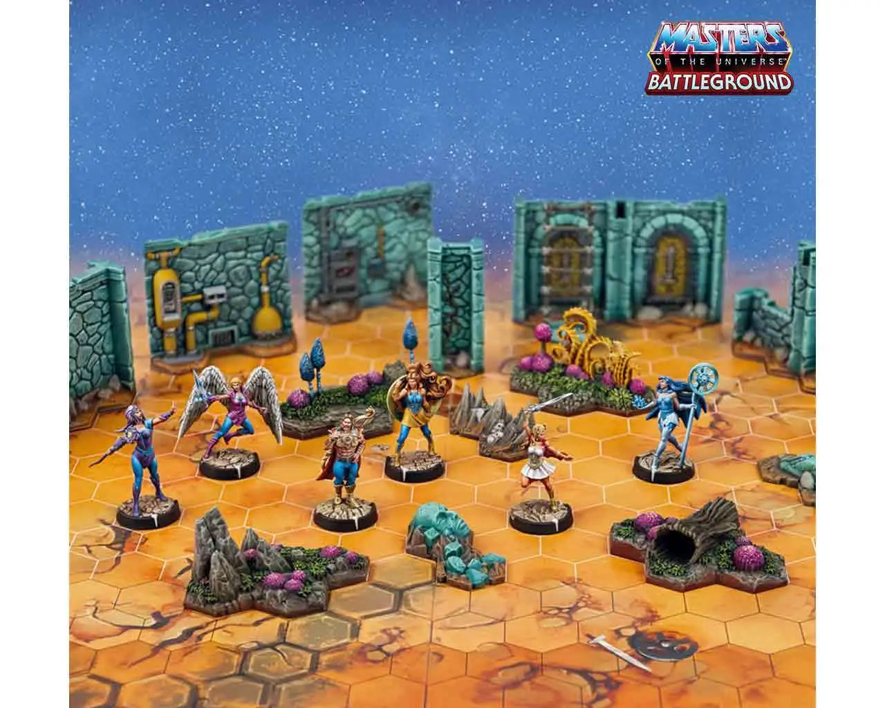 Masters of the Universe: Battleground Juego de Miniaturas Wave 7: The Great Rebellion *Edición Italiano*