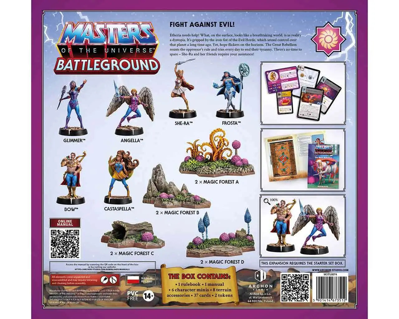 Masters of the Universe: Battleground Juego de Miniaturas Wave 7: The Great Rebellion *Edición Italiano*