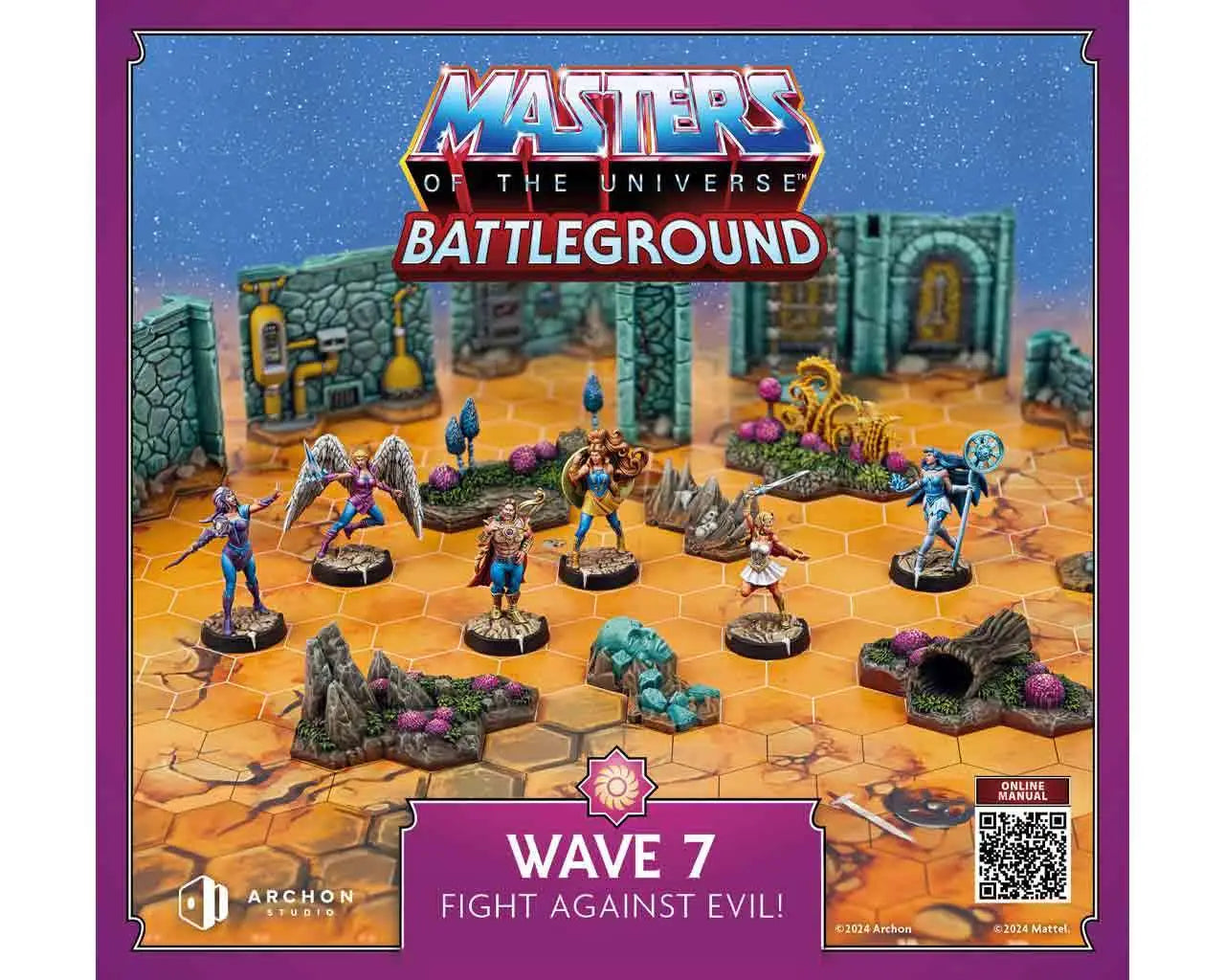 Masters of the Universe: Battleground Juego de Miniaturas Wave 7: The Great Rebellion *Edición Italiano*