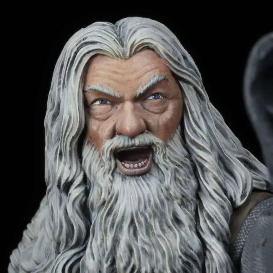 Figura el senor de los anillos gandalf en moria 18cm