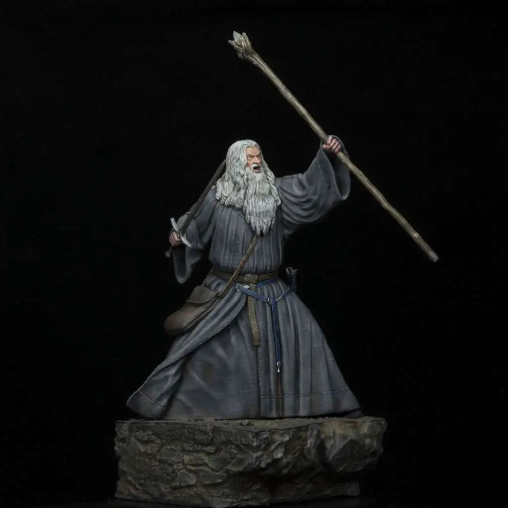 Figura el senor de los anillos gandalf en moria 18cm