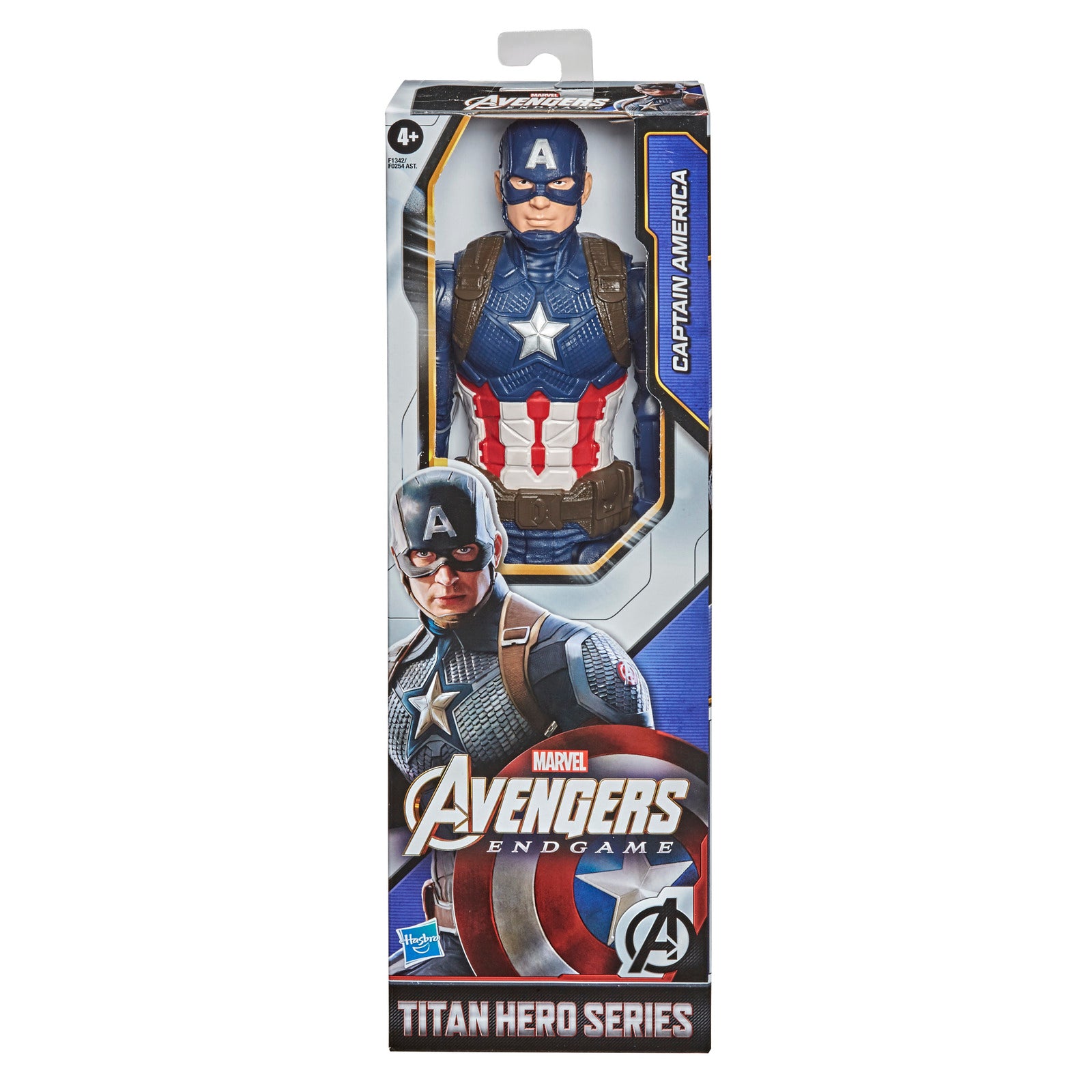 Figura hasbro marvel titan hero series capitan america