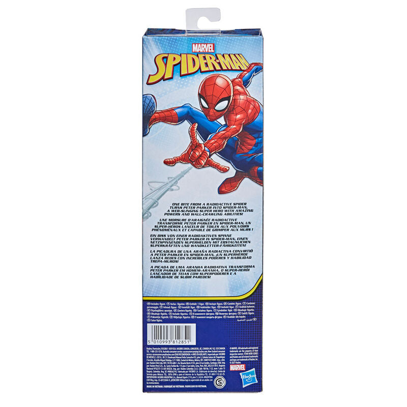 Figura hasbro marvel titan hero series spider man