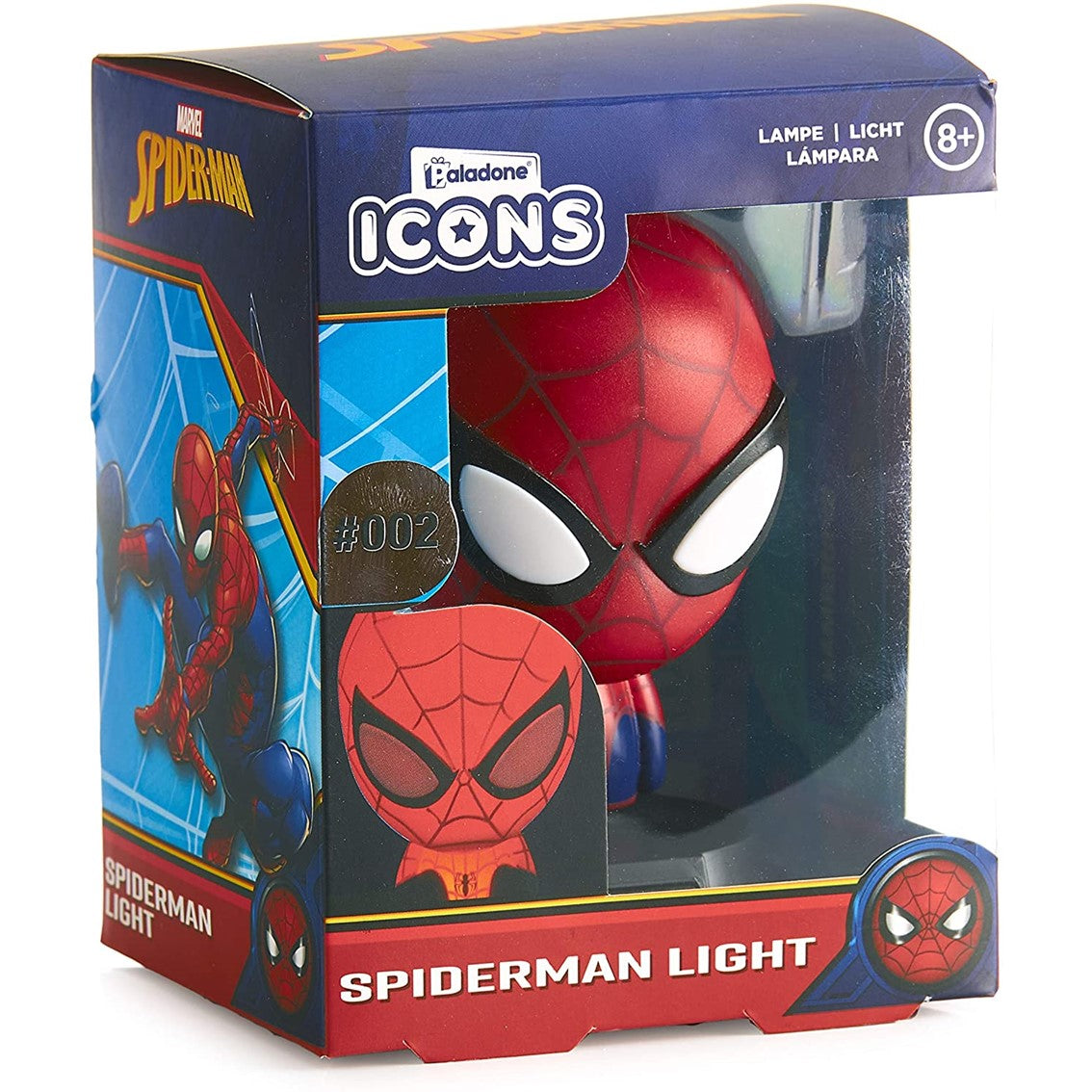 Marvel lampara 3D Icon Spider-Man